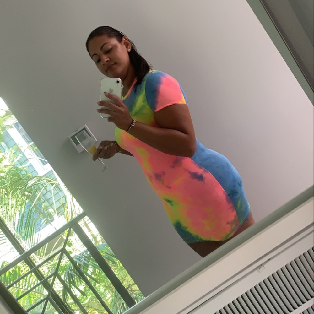 Tie Dye Tshirt Dress